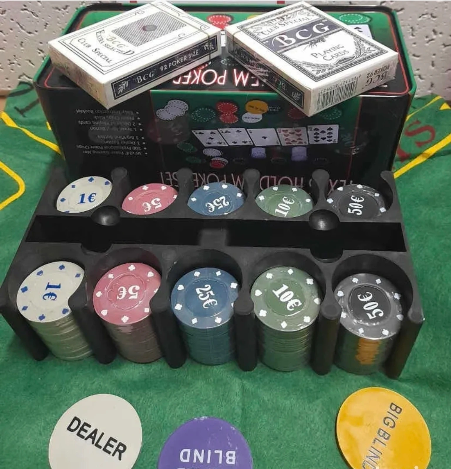 Set čipova za texas holdem poker - čipovi za poker