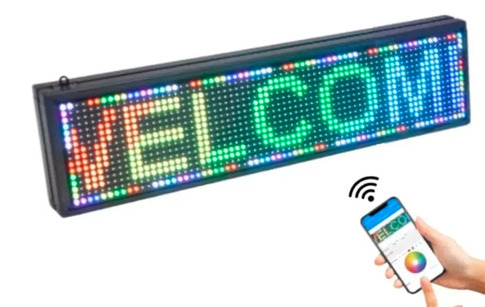 LED reklama P10 displej – svetleća tabla sa pokretnim teksto