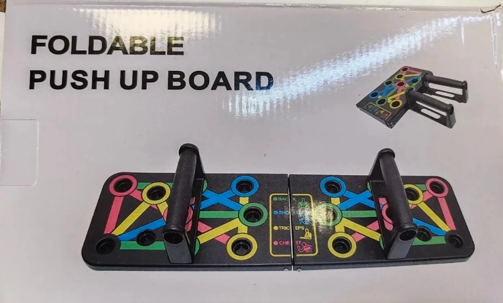 Sklopiva Push Up Board daska za sklekove trening za celo