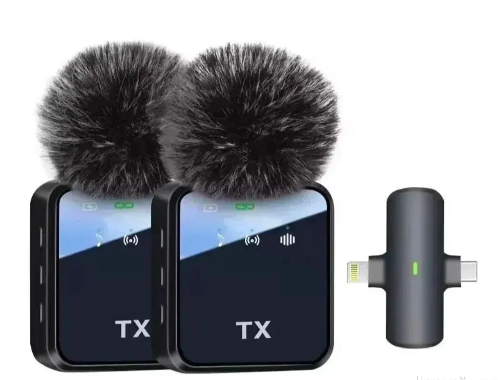 Bezicni F15 2 mikrofona za telefon iphon ios i android